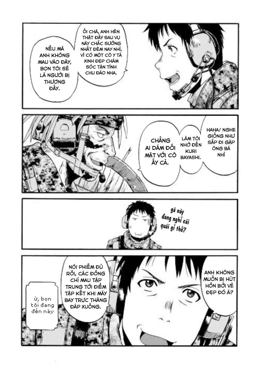 gate - jietai kare no chi nite, kaku tatakeri chapter 101.1 9