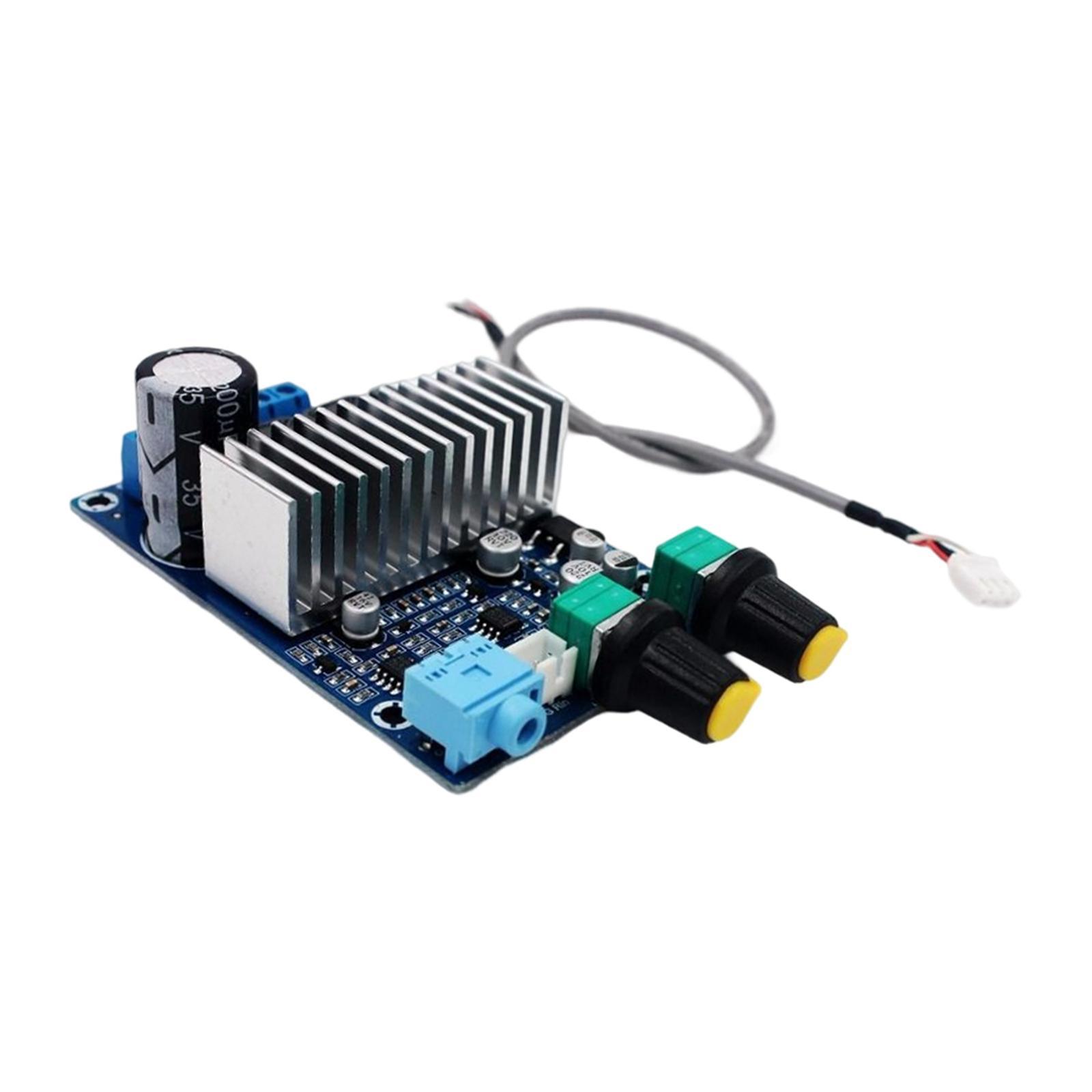 Amplifier Board 100W DC12-24V Stereo Subwoofer Audio for Home Audio DIY Car