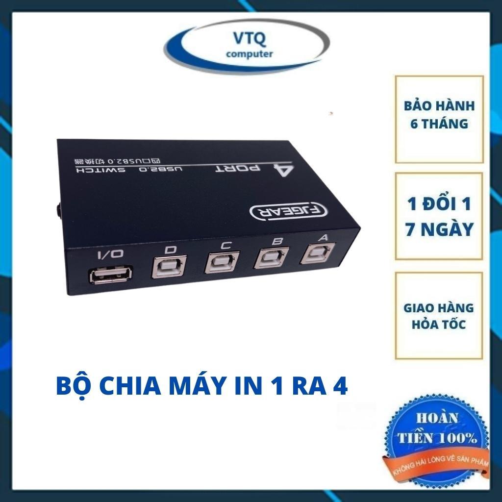 Hup chia máy in,bộ chia máy in ra 2 cổng, 4 cổng, bộ chia máy in 1 ra 2, 1 ra 4