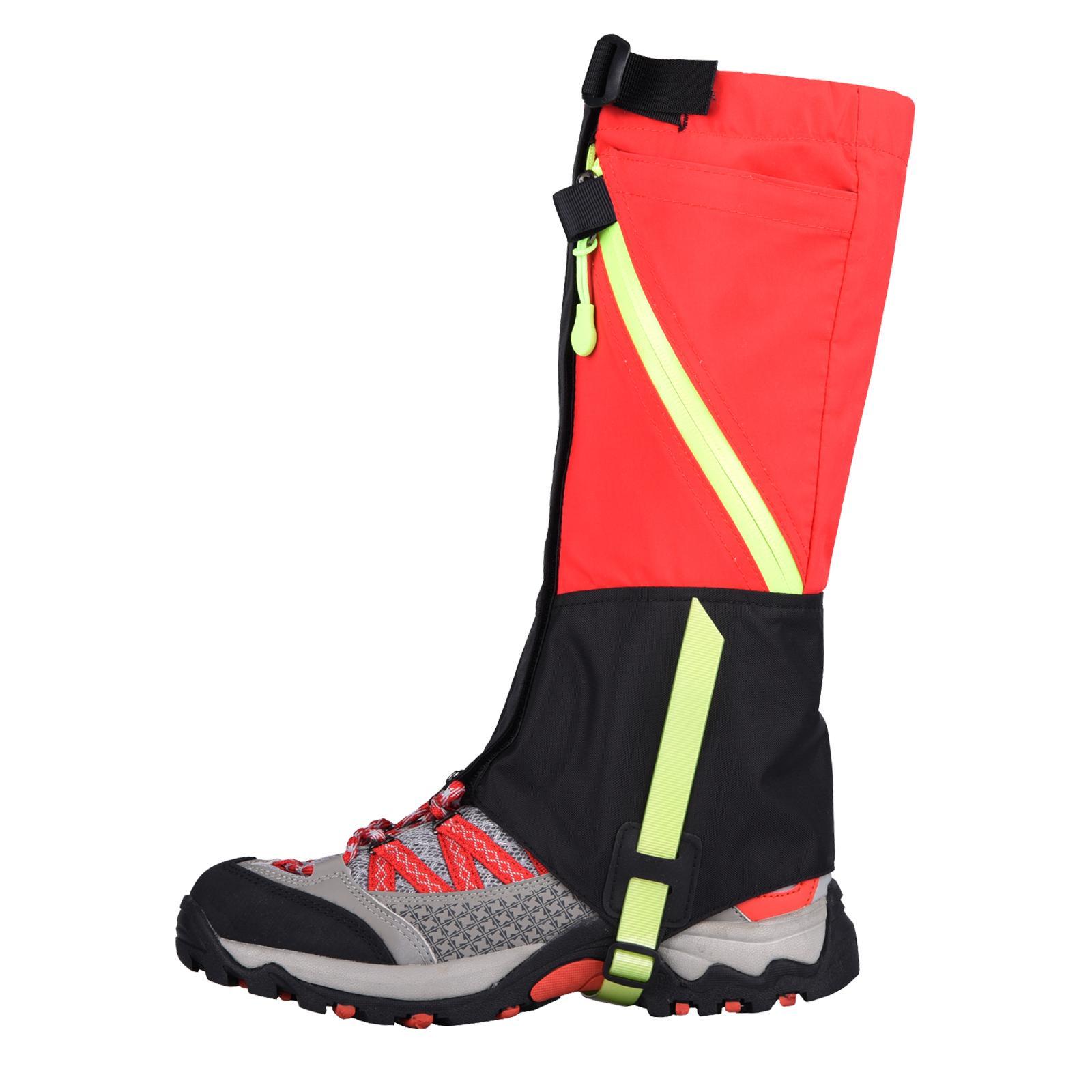 Children Leg Hiking , Shoe Covers Kids Snow Gaiter Waterproof Breathable Leg Protector for Camping, Climbing, Running