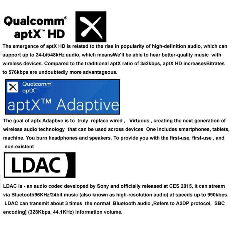 Lusya Bluetooth 5.1 QCC5125 192K Thẻ LDAC I2S nâng cấp cho bộ khuếch đại âm thanh HIFI DAC