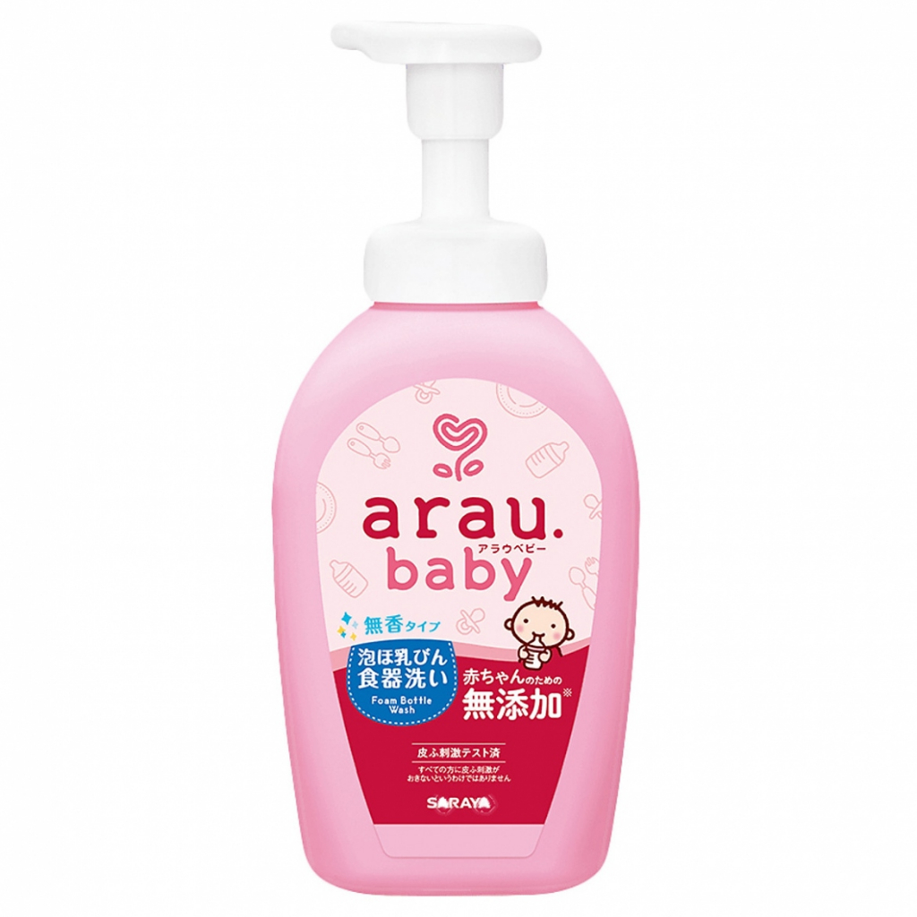 Nước rửa bình sữa Arau Baby 500ml (dạng chai)