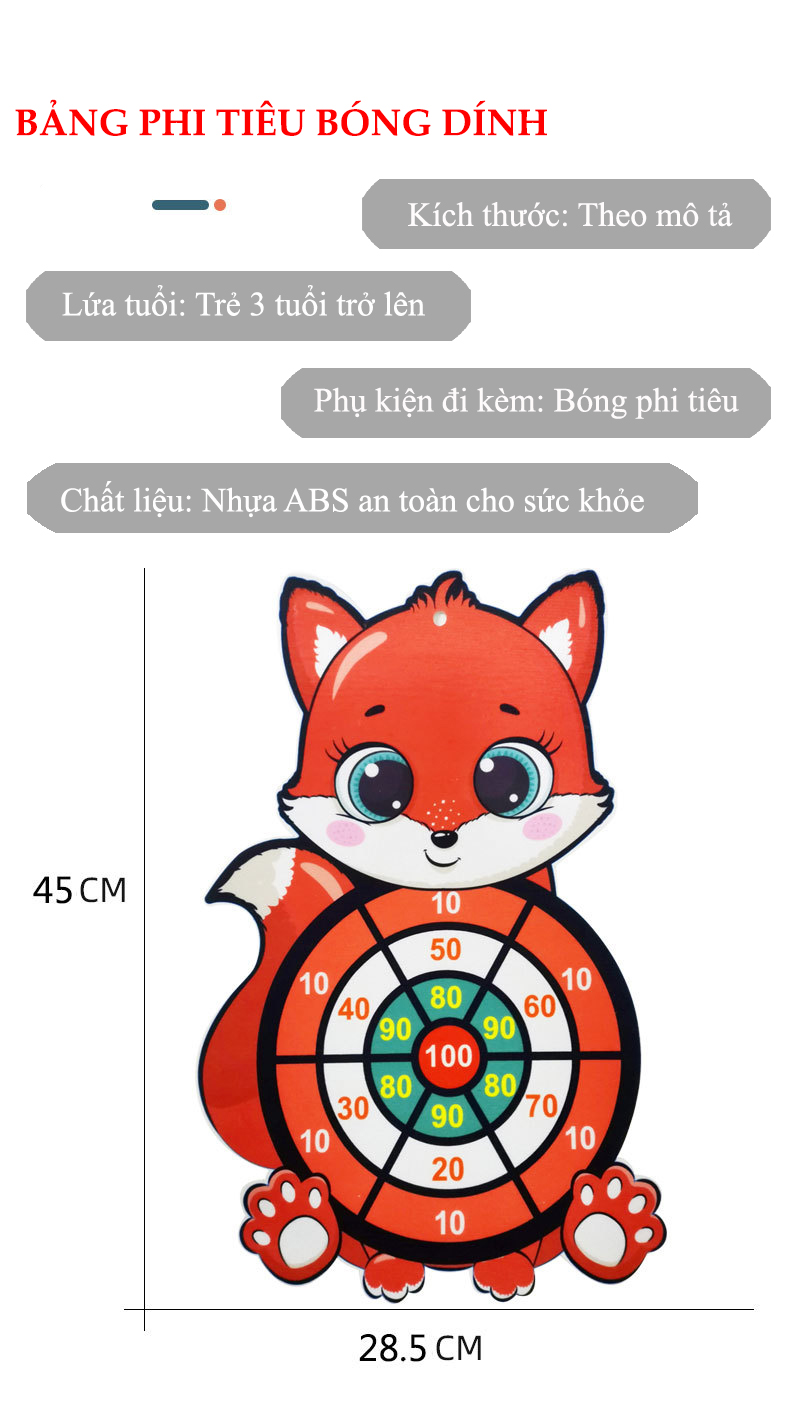 Bảng Hồng Tâm Cho Bé Vừa Chơi Vừa Học Các Phép Tính Đơn Giản - Mẫu Mã Đa Dạng Nhiều Màu Sắc
