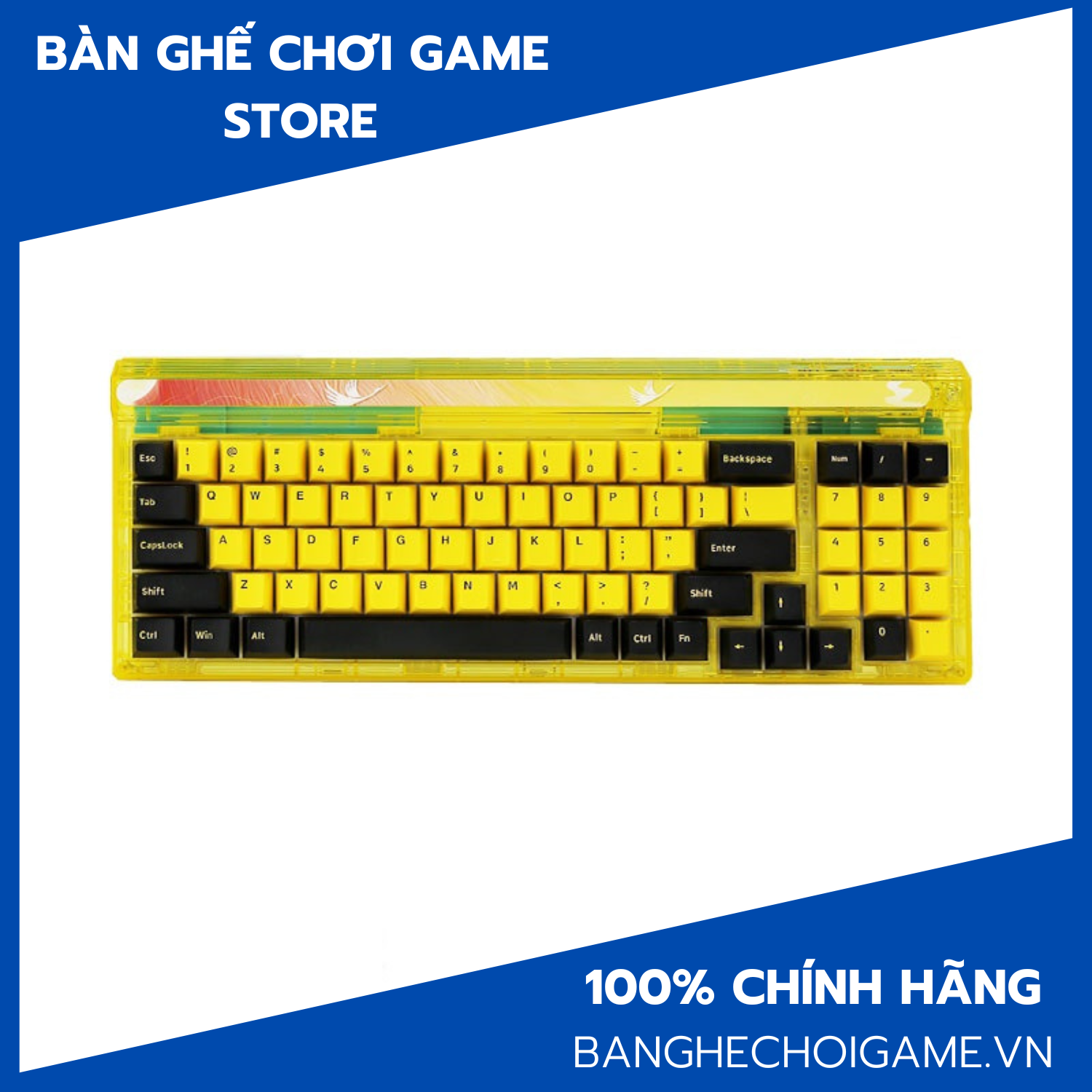 Bàn phím cơ không dây Newmen GM780 Sun Gasket - Hàng chính hãng