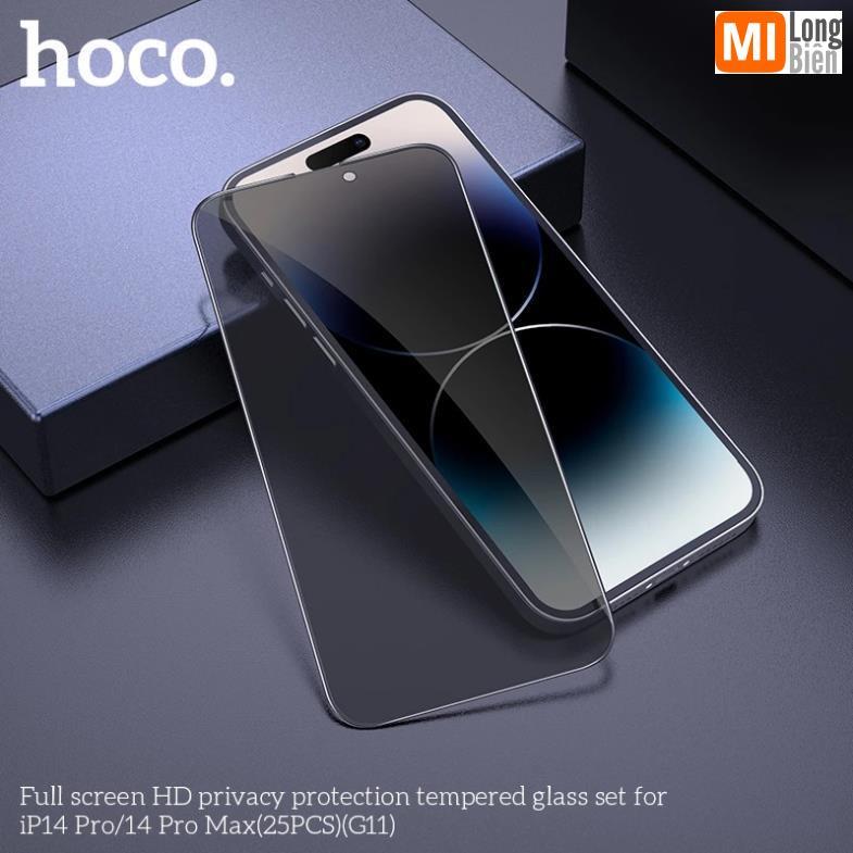 Cường Lực Chống Nhìn Chộm Hoco G11 Cho Iphone Full Màn 13/13Pro/13promax/14/14pro/14max/14promax