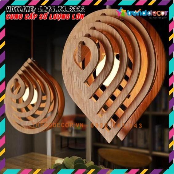 BÁN Sỉ - 20 mẫu Đèn gỗ thả trần gia công trang trí nhà và decor quán cafe bền đẹp, độc, lạ hiện đại 2021 TRENDDECOR