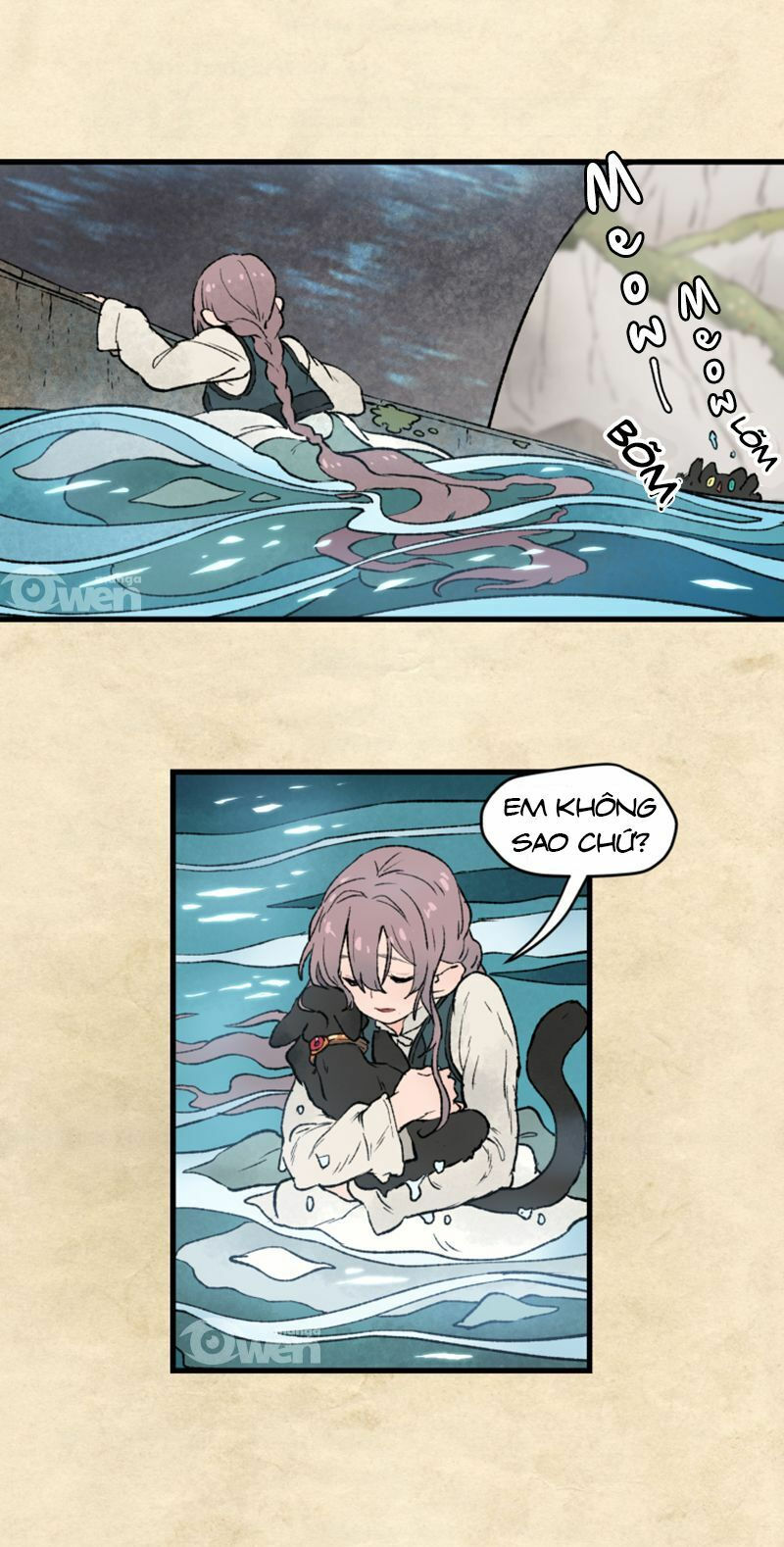 nơi mà ngôi sao băng rơi xuống, hãy đợi ở đó chapter 4 49