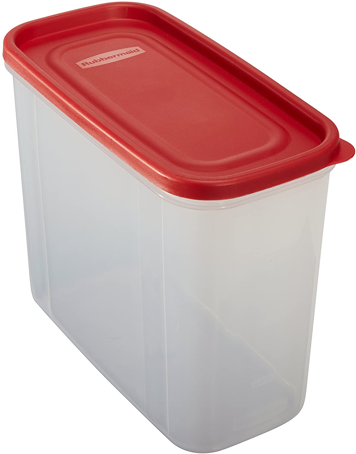 Hộp đựng đồ khô nguyên sinh nhựa nắp đỏ Rubbermaid USA size 3.8L