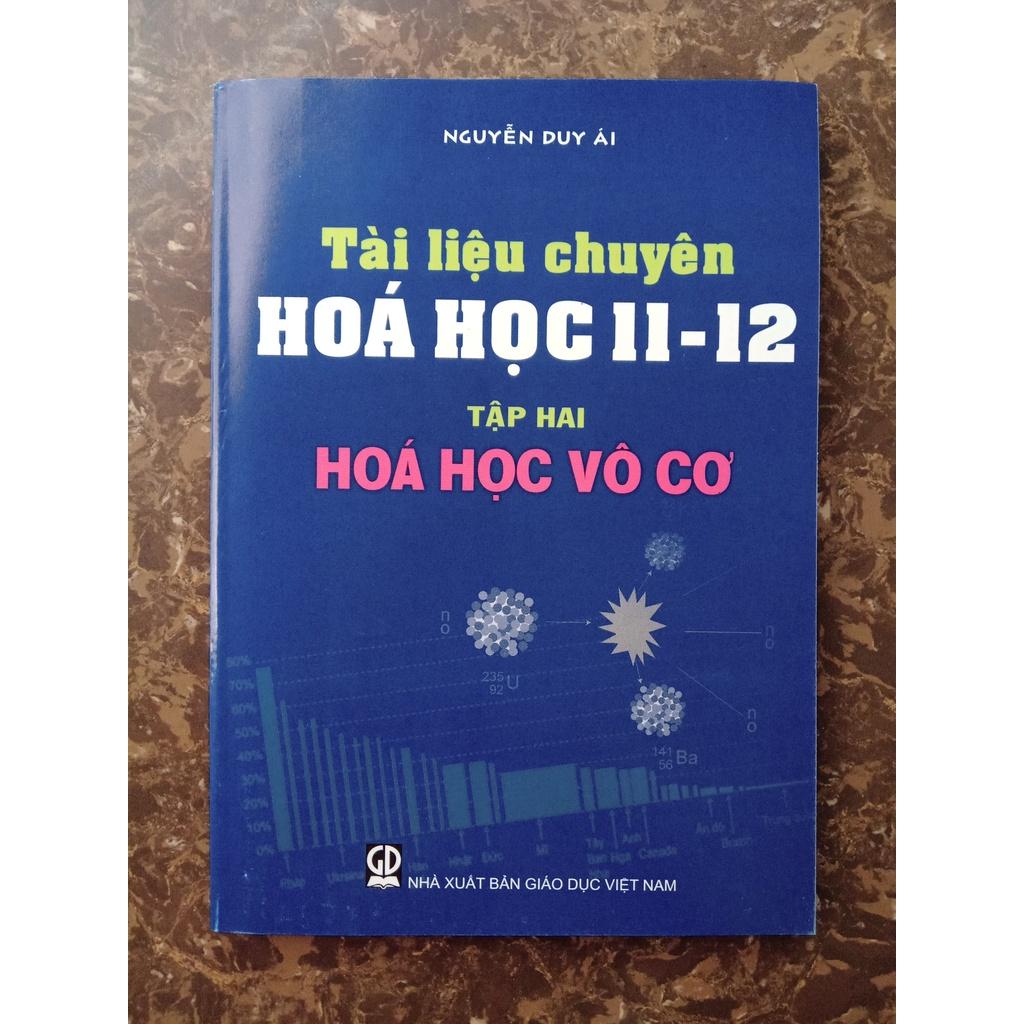 Sách - Combo Tài liệu chuyên hóa học 11-12 ( Hữu Cơ + Vô Cơ)