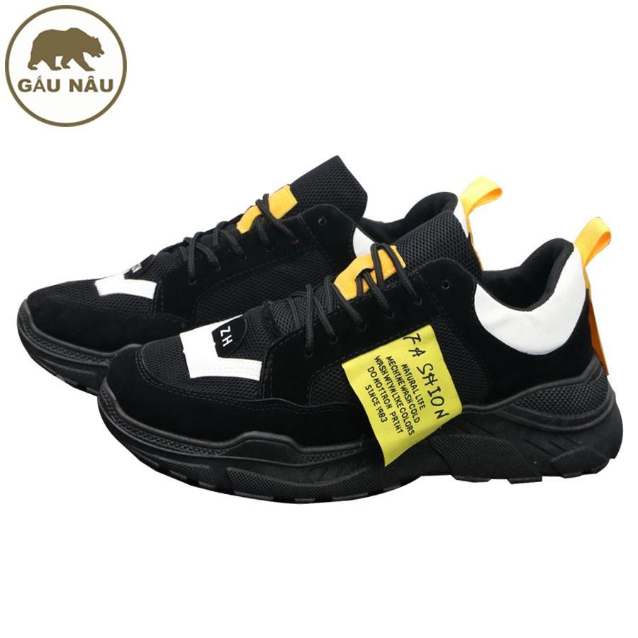 Giày sneaker GN475 đế độn thời trang Gấu Nâu chuyên giày nam