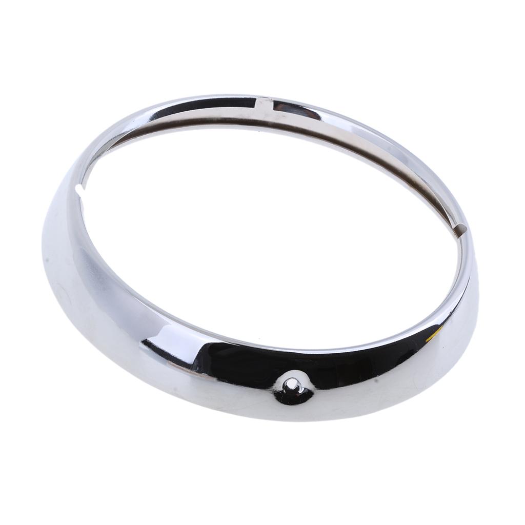 Motorcycle 7" Headlight Trim Ring for Harley Electra Street Glide Touring