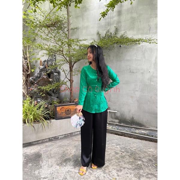 BỘ BÀ BA GẤM HOA BIGSIZE 2-3XL - Hồng dâu