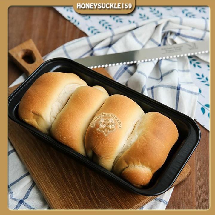 Khuôn Chữ Nhật Chống Dính Làm Bánh Mì Hoa Cúc/Bông Lan 29cm