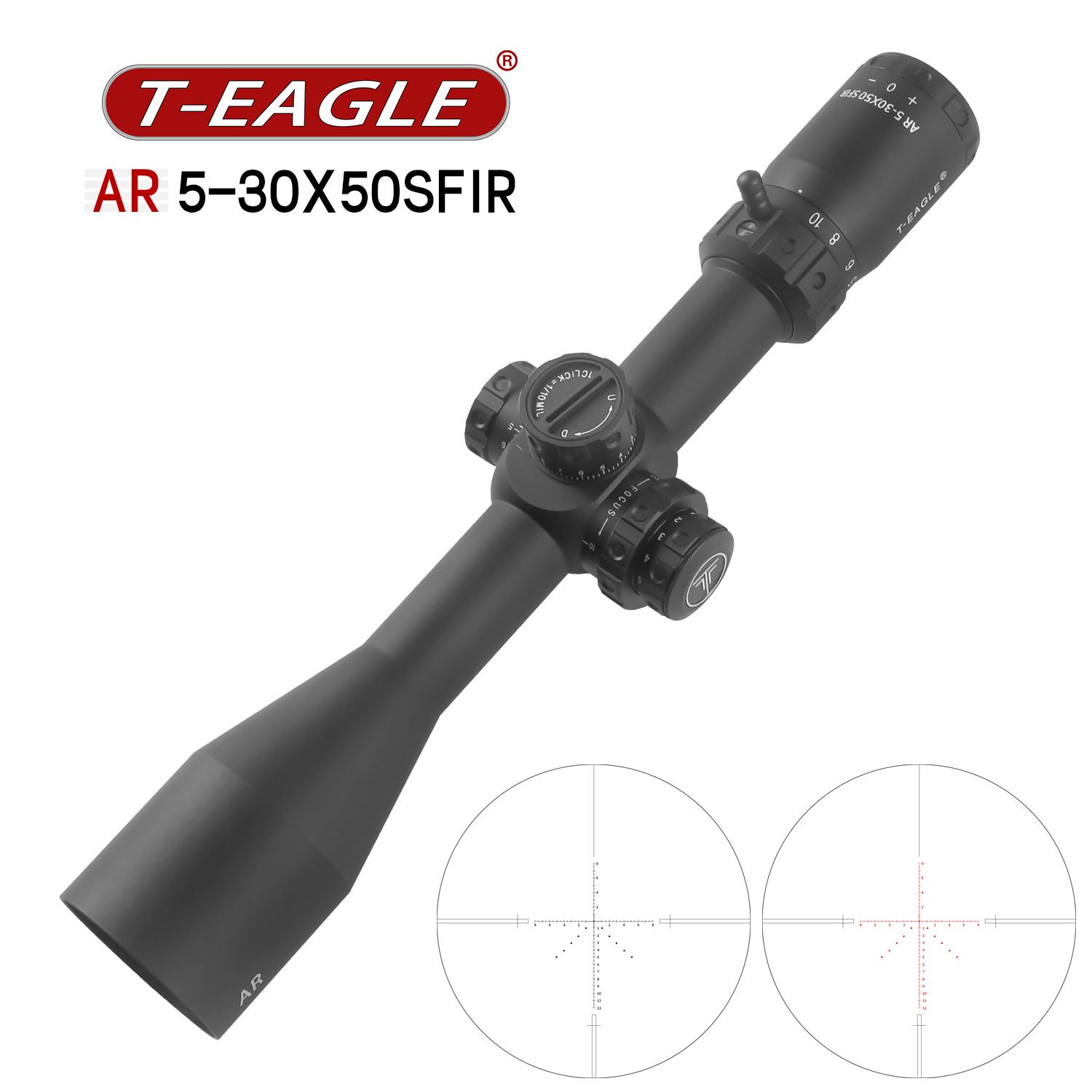 T-Eagle AR 5-30x50 SFIR Kính thiên văn phạm vi chống va đập có chiếu sáng chống thấm nước dành cho thể thao ngoài trời