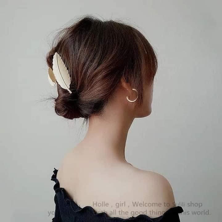 KẸP TÓC KIM LOẠI KIỂU DÁNG ULZZANG