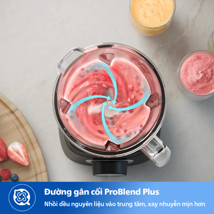 Máy xay sinh tố Philips HR3041/00 - Hàng chính hãng