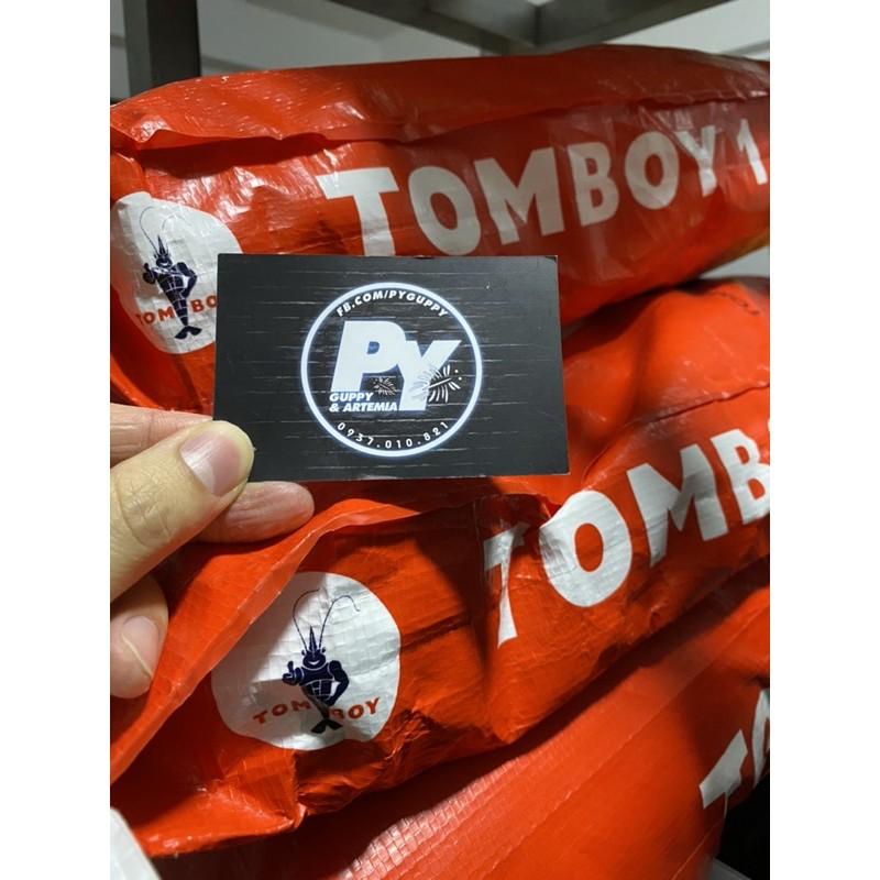 Bao 1Kg Cám Tomboy TB 0 - 1 - 2 -3 Cho Cá - Tép - Tôm - Guppy - Betta-Mún-Neon-Thuỷ Sinh-7 màu-RanChu-Cá Vàng
