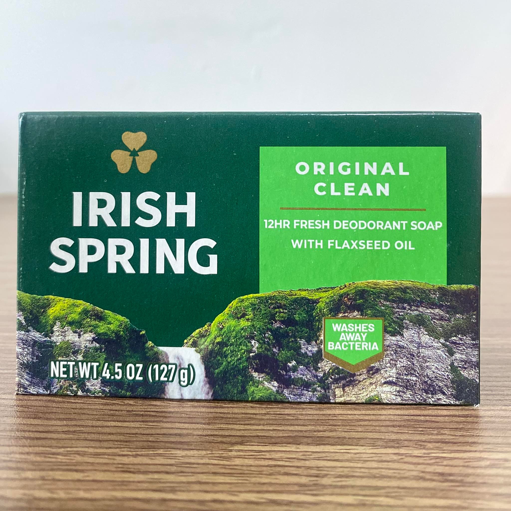 SET 5 BÁNH XÀ BÔNG CỤC IRISH SPRING ORIGINAL USA HƯƠNG DỊU NHẸ