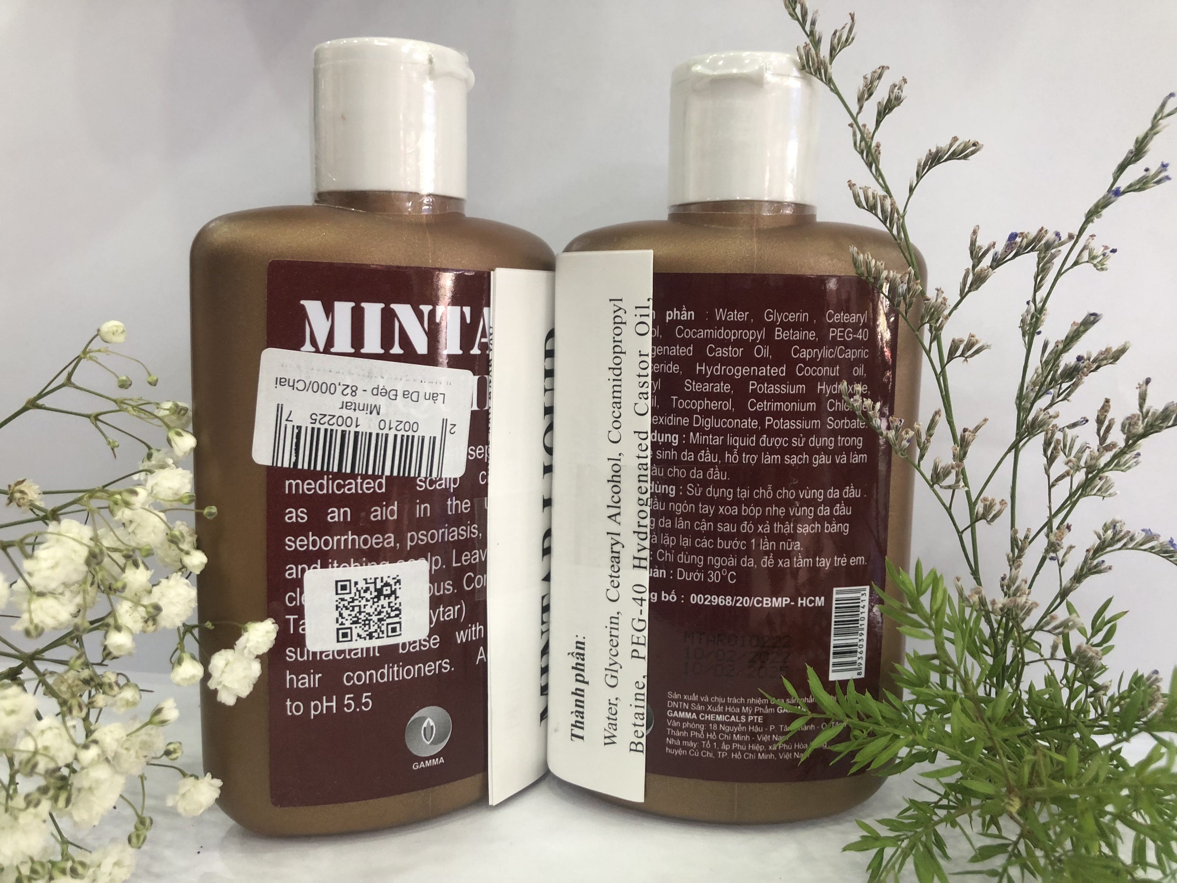 MINTAR LIQUID - Dầu gội nấm