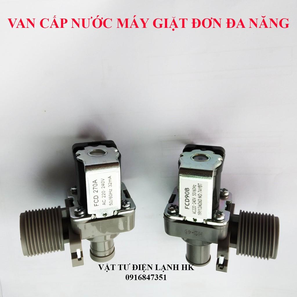 Van điện từ cấp nước máy giặt đa năng - Van cấp đơn MG