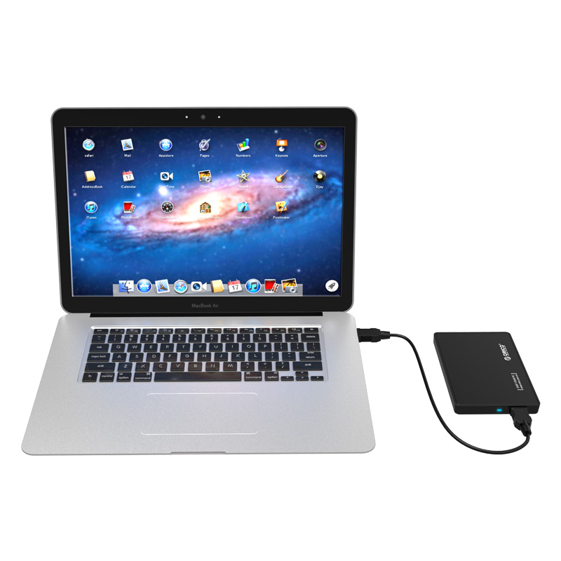 Hộp ổ cứng ORICO 2588US3 2.5&quot; SSD/HDD SATA 3 USB 3.0- Hàng Chính Hãng