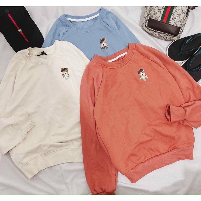 Áo khoác sweater form rộng unisex chất vải nỉ ngoại cao cấp siêu đẹp