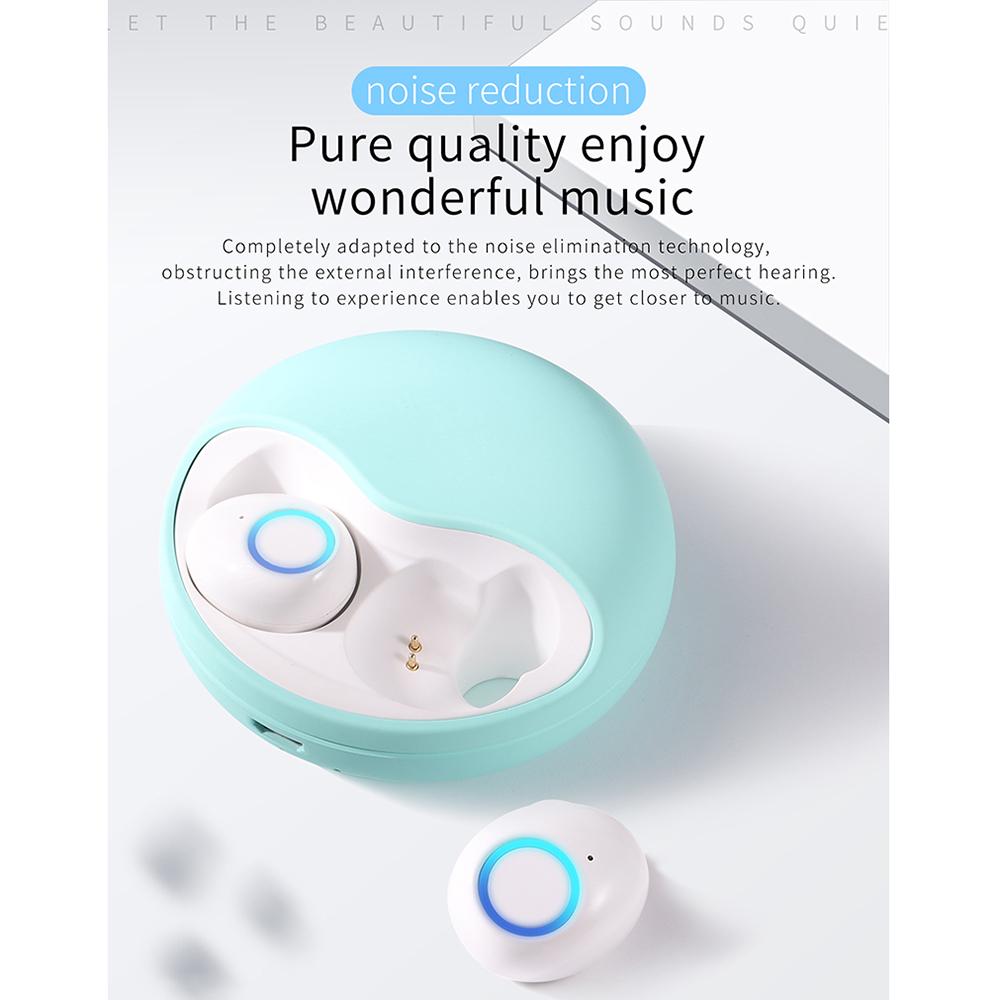 Tai nghe nhét trong tai TWS-K10 Stereo có hỗ trợ sạc không dây