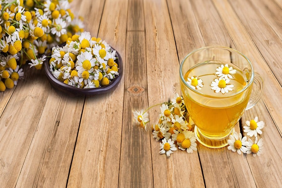 Hoa cúc la mã nguyên bông hữu cơ Chamomile Flowers 100gr - Green Nature