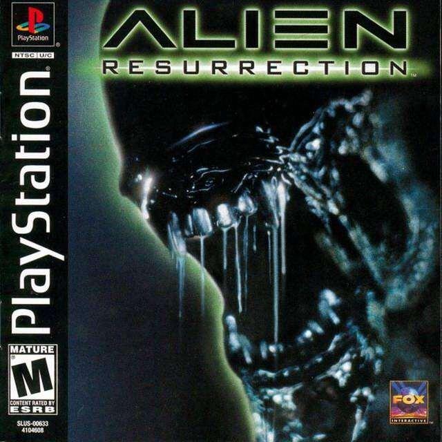 Game ps1 alien vs predator