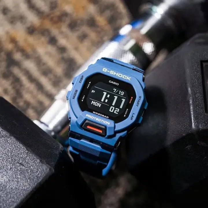 Đồng Hồ Nam Dây Nhựa Casio G-Shock GBD-200-2DR Chính Hãng - GBD-200-2 Bluetooth