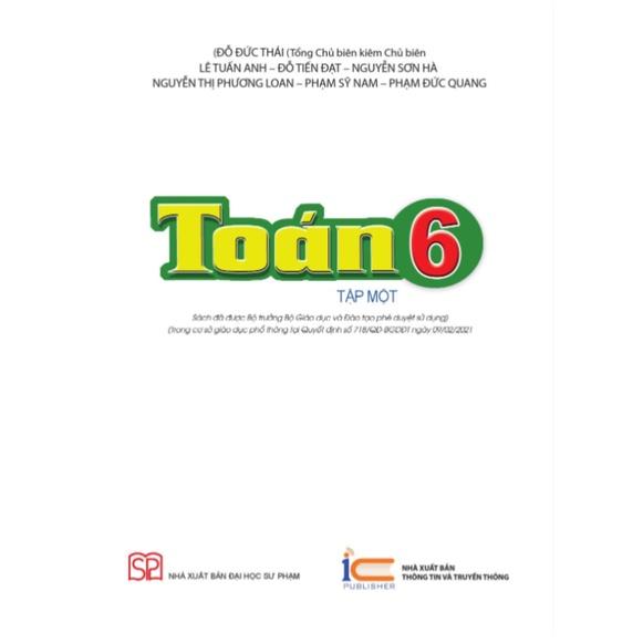 Toán lớp 6 tập 1 - Bộ Cánh Diều