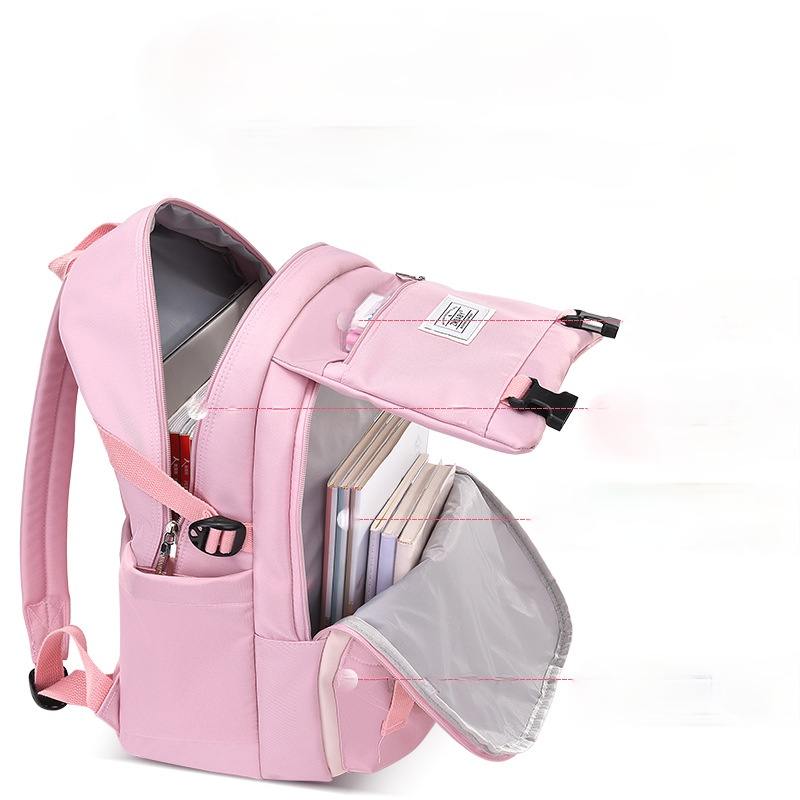 Học Thời Trang Túi Xách Cho Bé Gái Chống Nước Lớn Schoolbag Trẻ Em Ba Lô Túi Sách Trẻ Em Ba Lô Đi Học Thanh Thiếu Niên Mochila