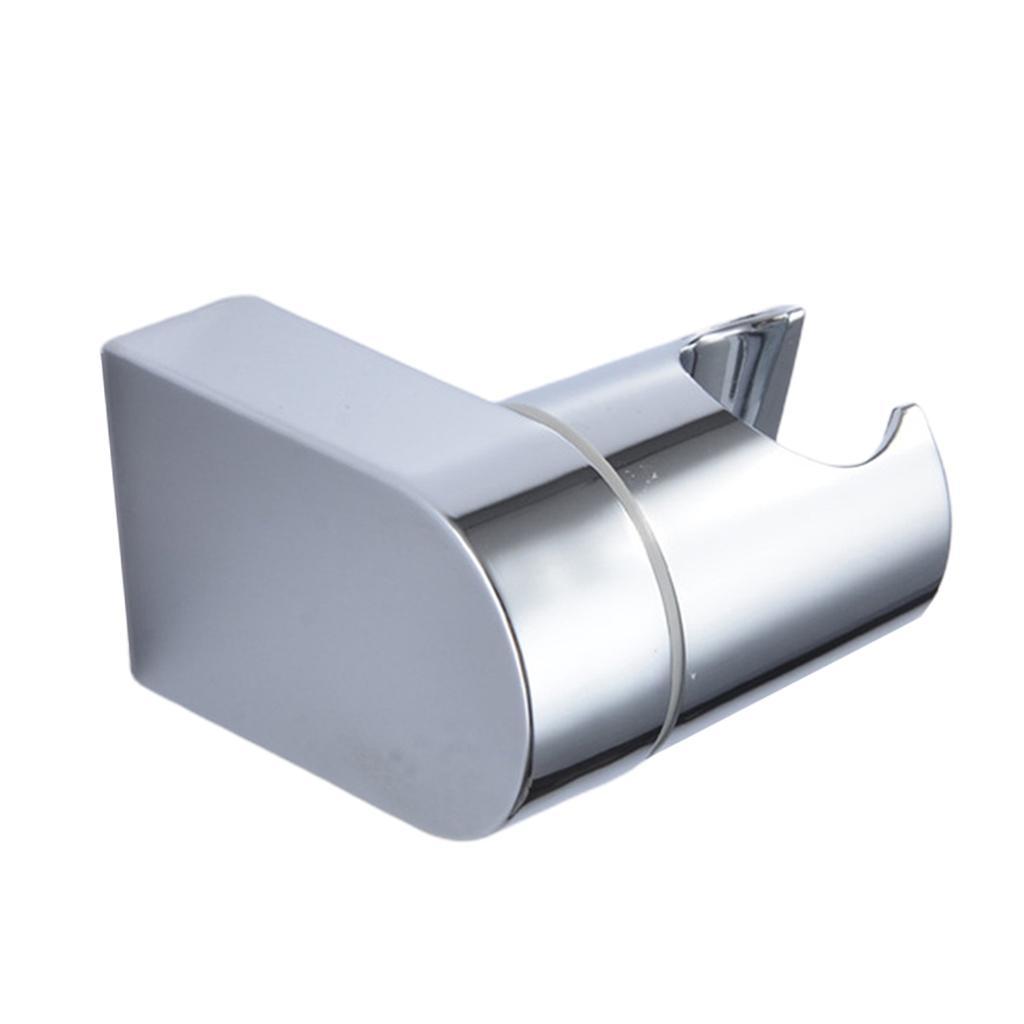 Rail Head Slider Holder Chromed Bathroom Wall Mounted Supply