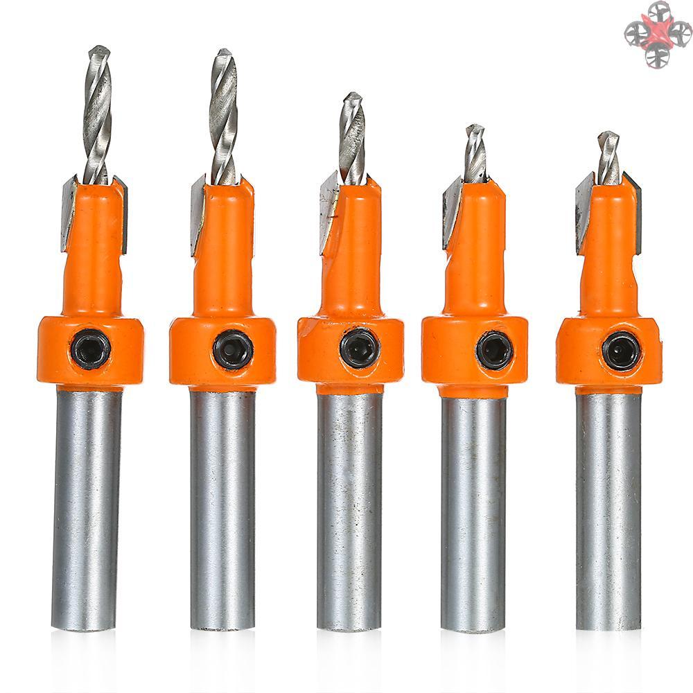 Bộ 5 Mũi Khoan Khoét Lỗ Vật Liệu Gỗ