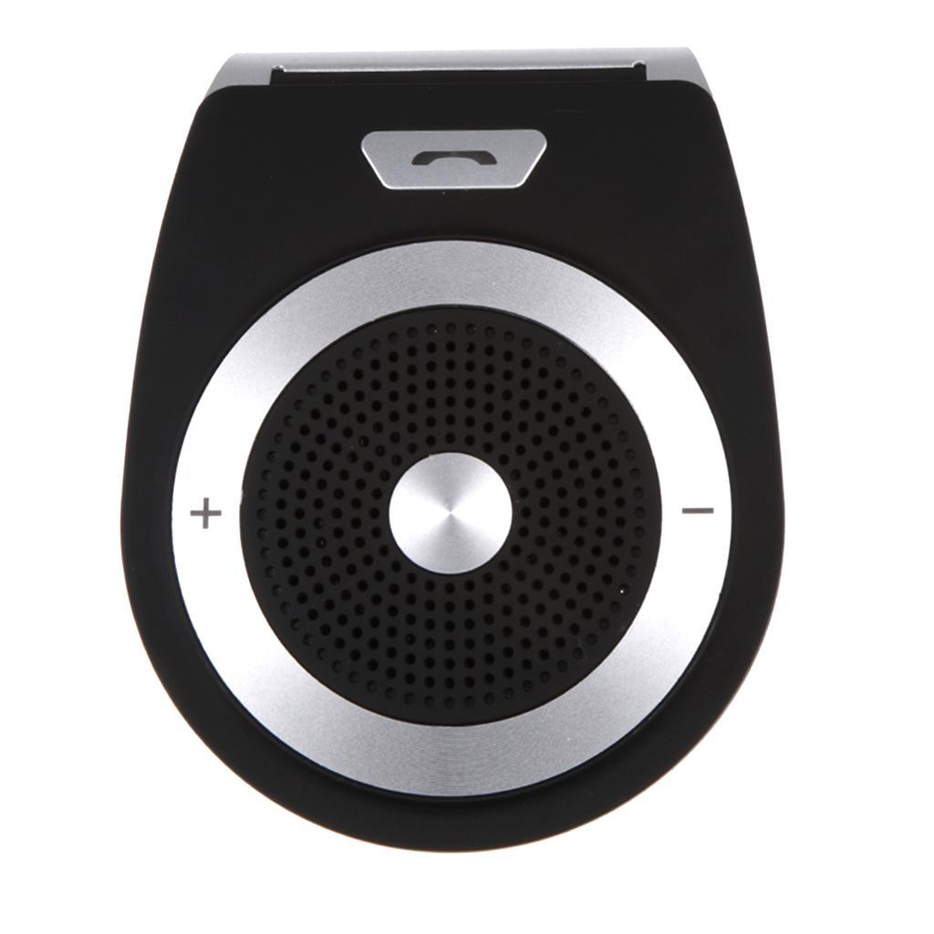 Sun Visor Car AUX 4.1 Wireless Stereo Audio Music Receiver w/ Mic