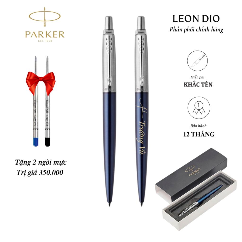 Bút Ký Tên Parker, Viết Bi Kí Cao Cấp Jotter Đ-Royal Blue CT TB6-1953347, Khắc Tên Chữ Miễn Phí, Quà Tặng Cho Sếp