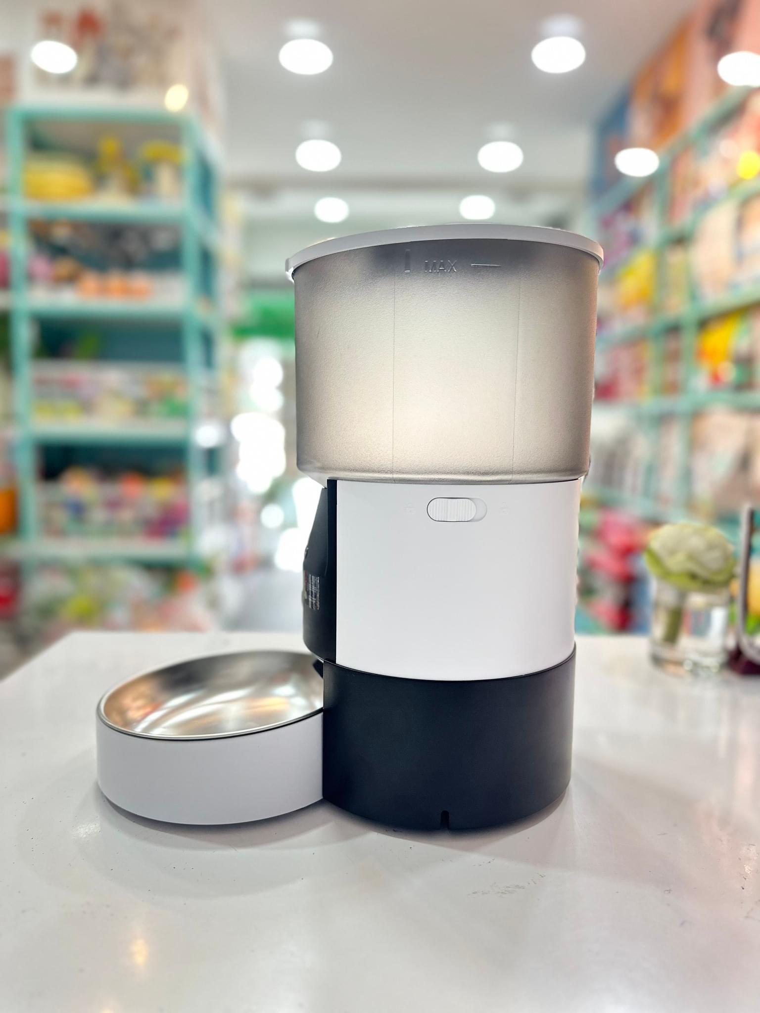 Máy cho ăn tự động có camera theo dõi hera,Máy nhả hạt cho chó mèo thông minh hẹn giờ Wifi Dung tích 3L Tuya Smart 2023