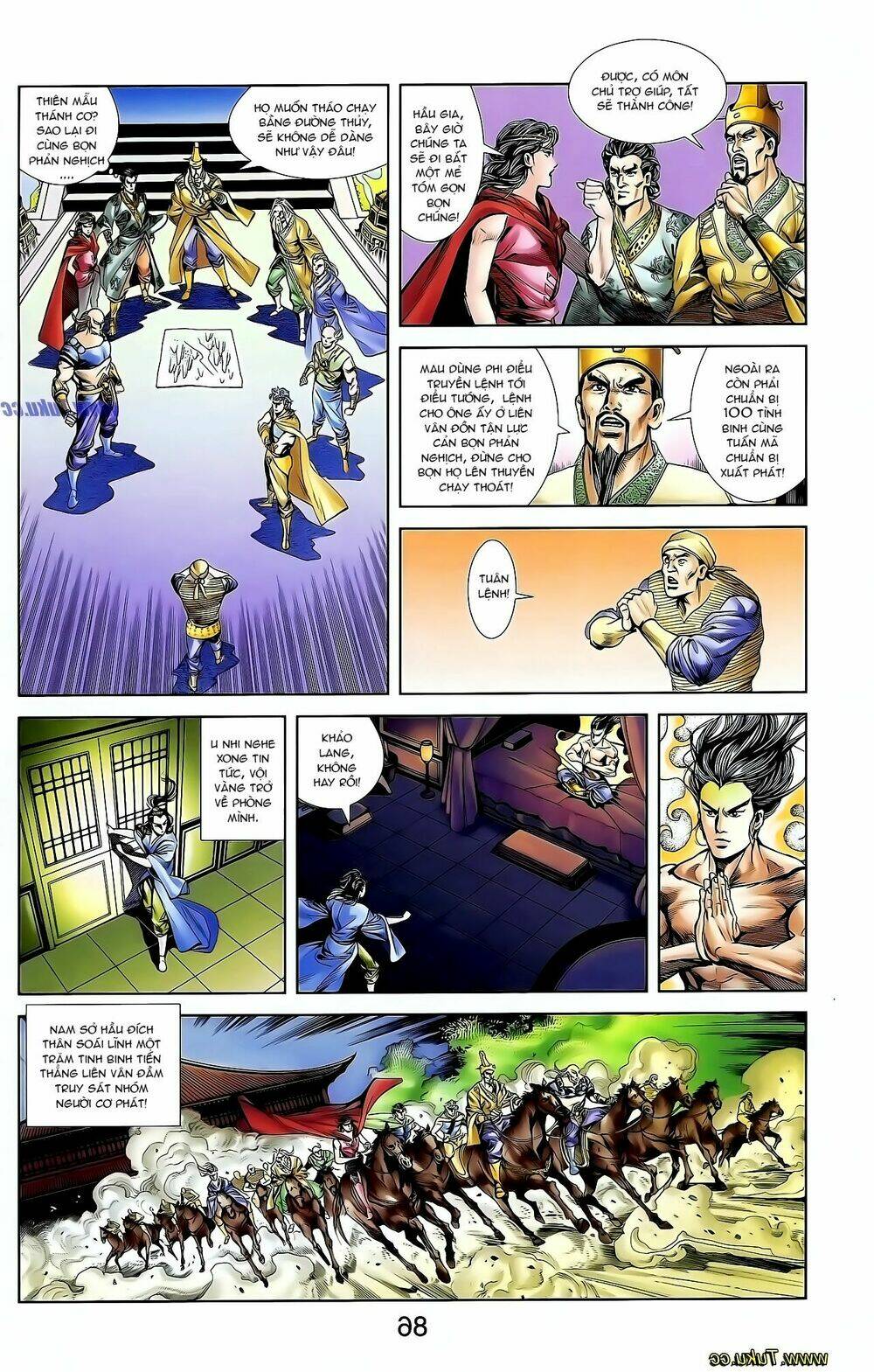 thiên tử truyền kỳ 1 - cơ phát khai chu bản chapter 128 17