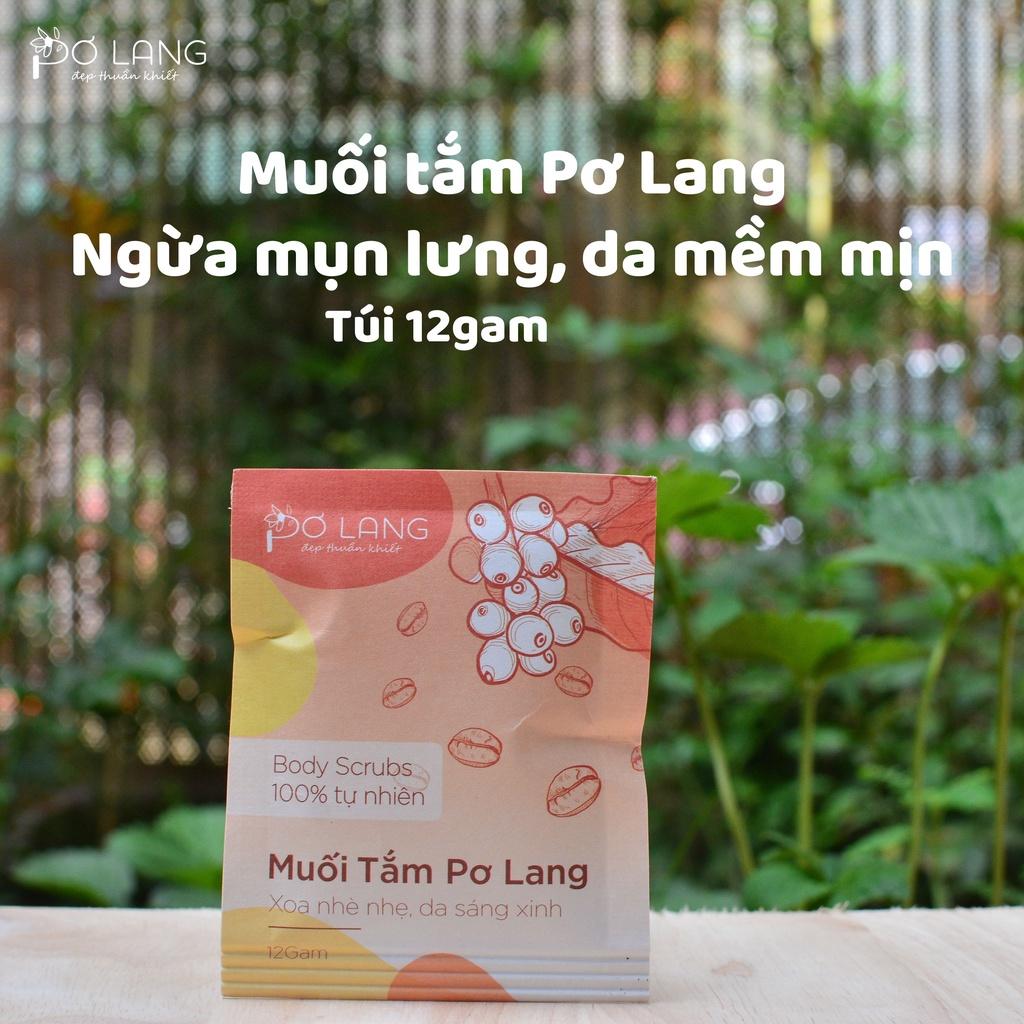 Muối Tắm Pơ Lang Tẩy Tế Bào Chết Dưỡng Da Mịn Màng gói nhỏ dùng thử 12gr