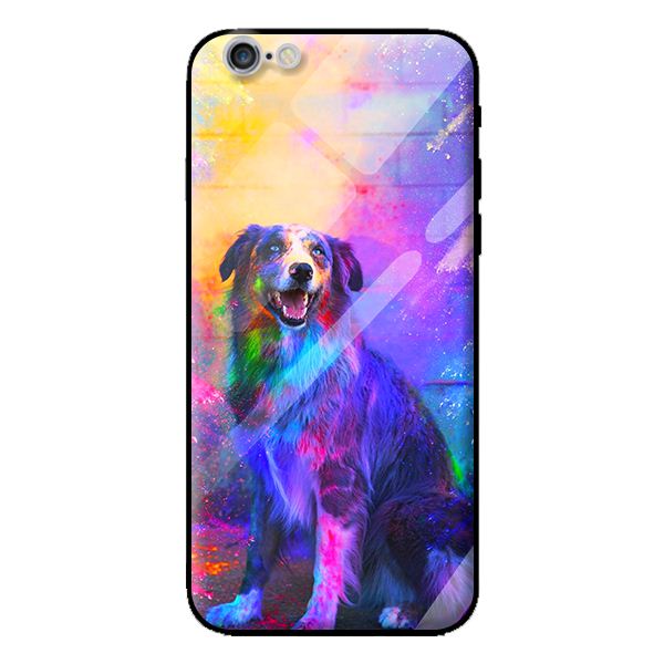 Ốp lưng kính cường lực cho iPhone 6 CHÓ 2 - Hàng chính hãng