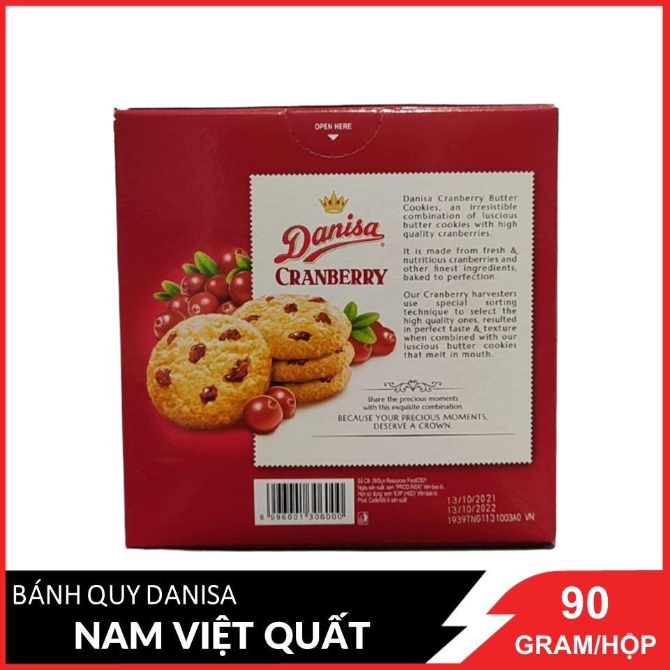 Combo 6 Bánh quy bơ Danisa Nam Việt Quốc Hộp 90gx6 (date mới)