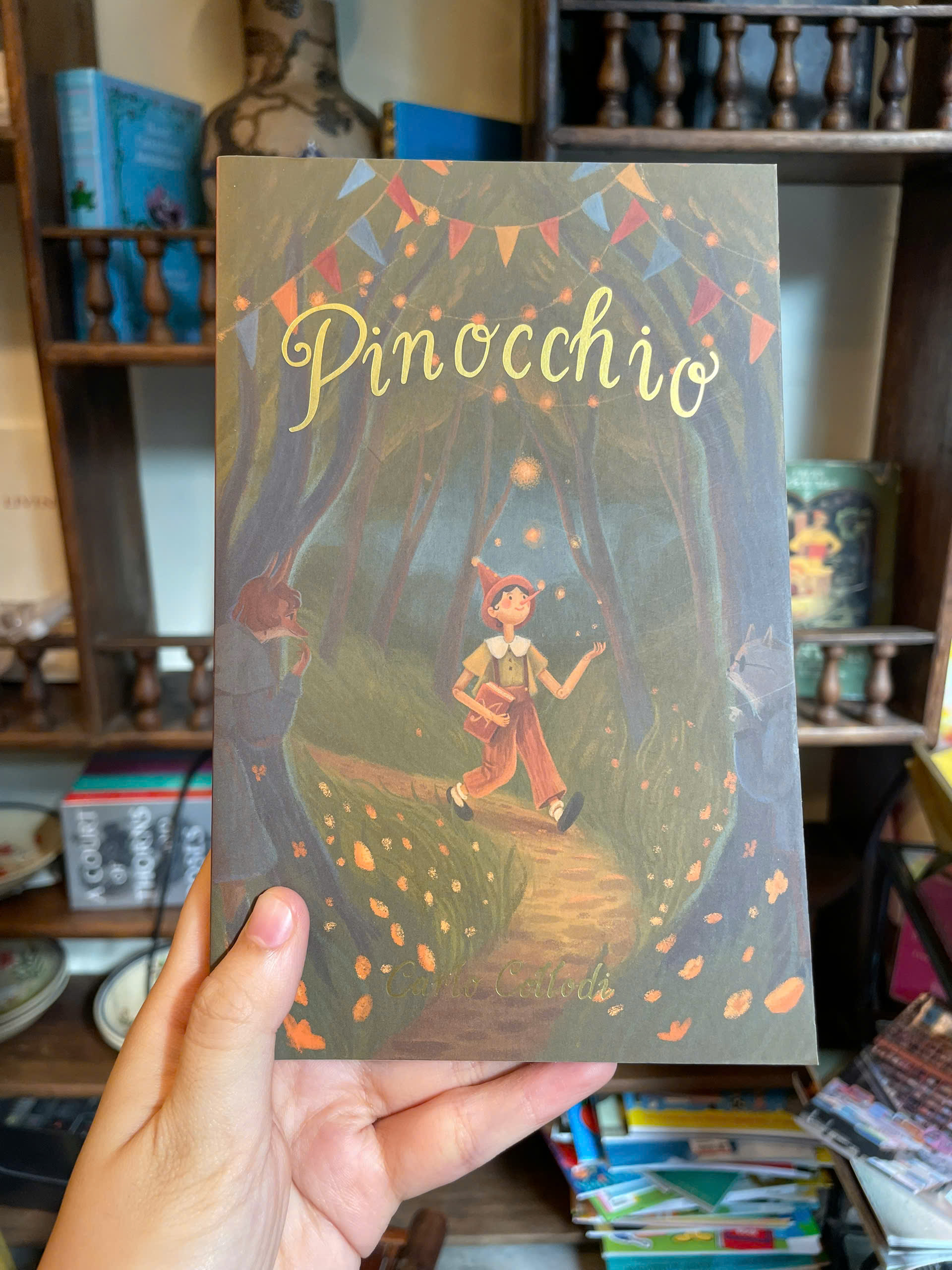 Sách - Pinocchio by Carlo Collodi | Children's Classics Novel / Ngoại văn Thiếu nhi Kinh điển