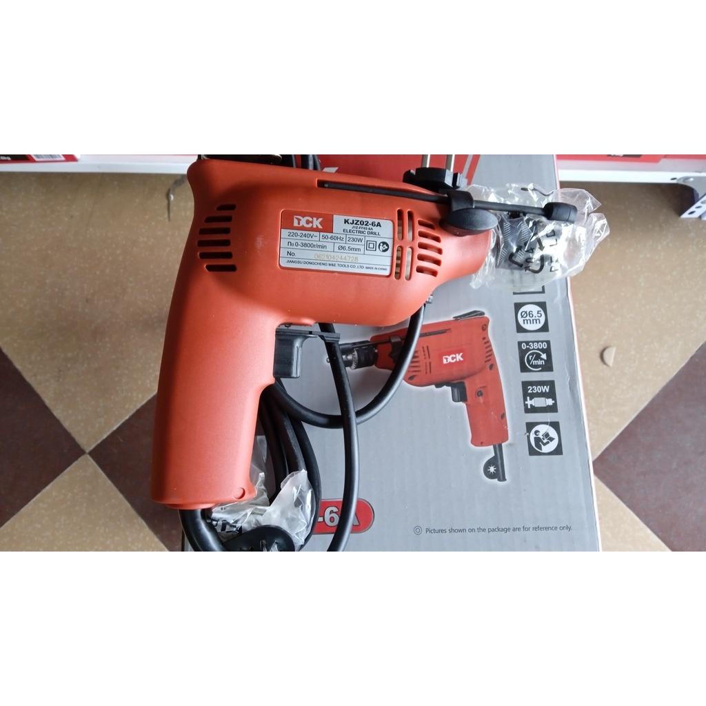 MÁY KHOAN ĐIỆN 230W DCK KJZ02-6A - HÀNG CHÍNH HÃNG