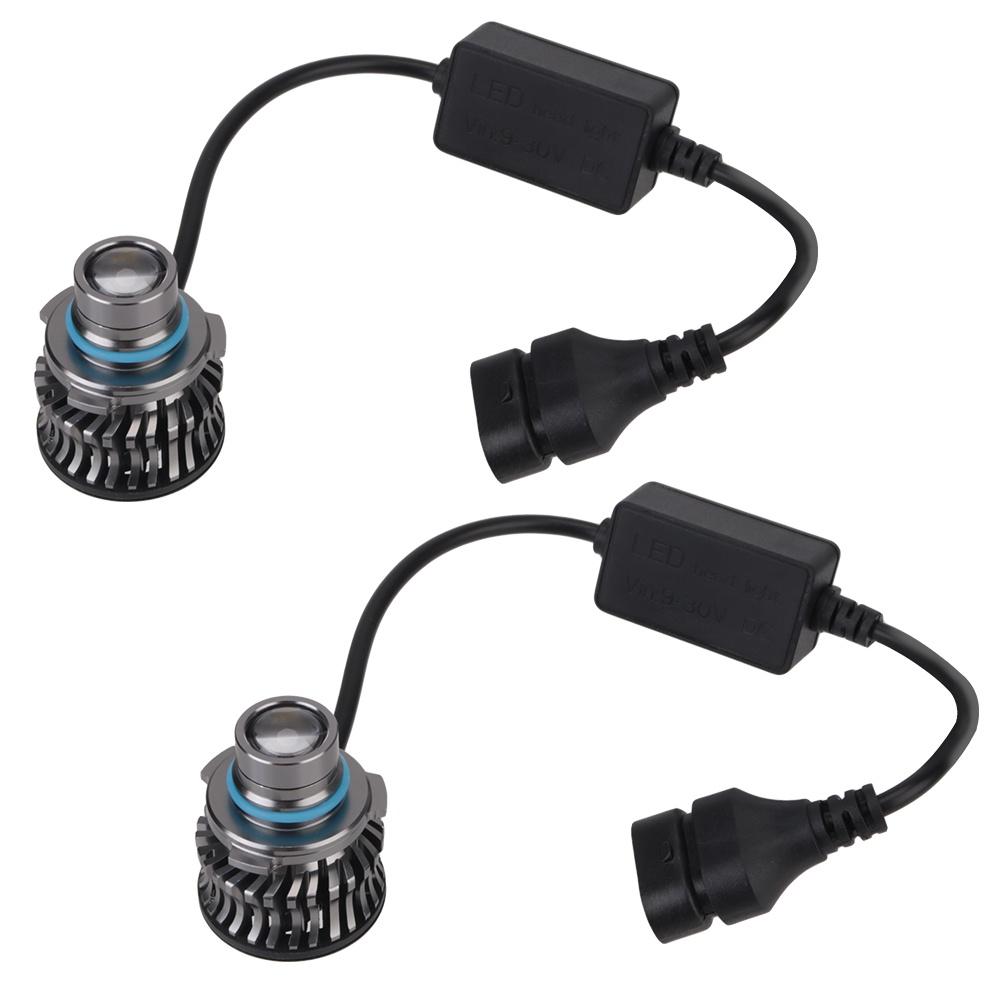 Set 2 đèn pha H11 H8 9005 ánh sáng trắng vàng siêu sáng dành cho ô tô / mô tô