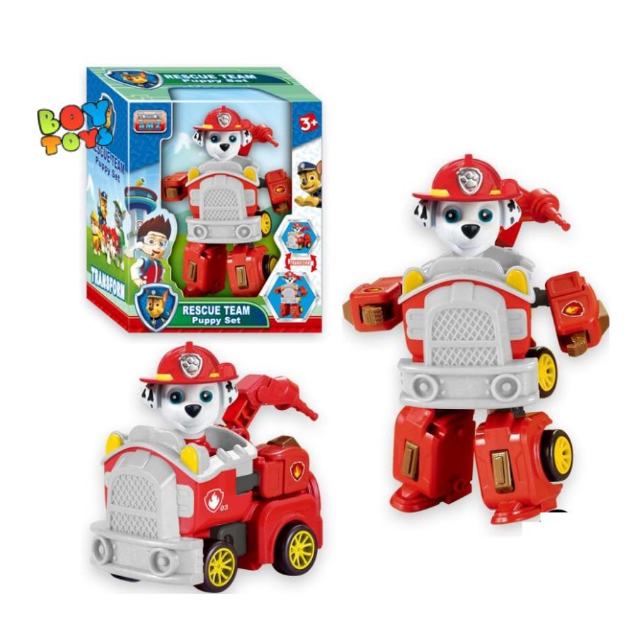 Đồ chơi chó cứu hộ Paw Patrol lắp ráp biến hình 2 trong 1 cho bé thảo sức vui chơi