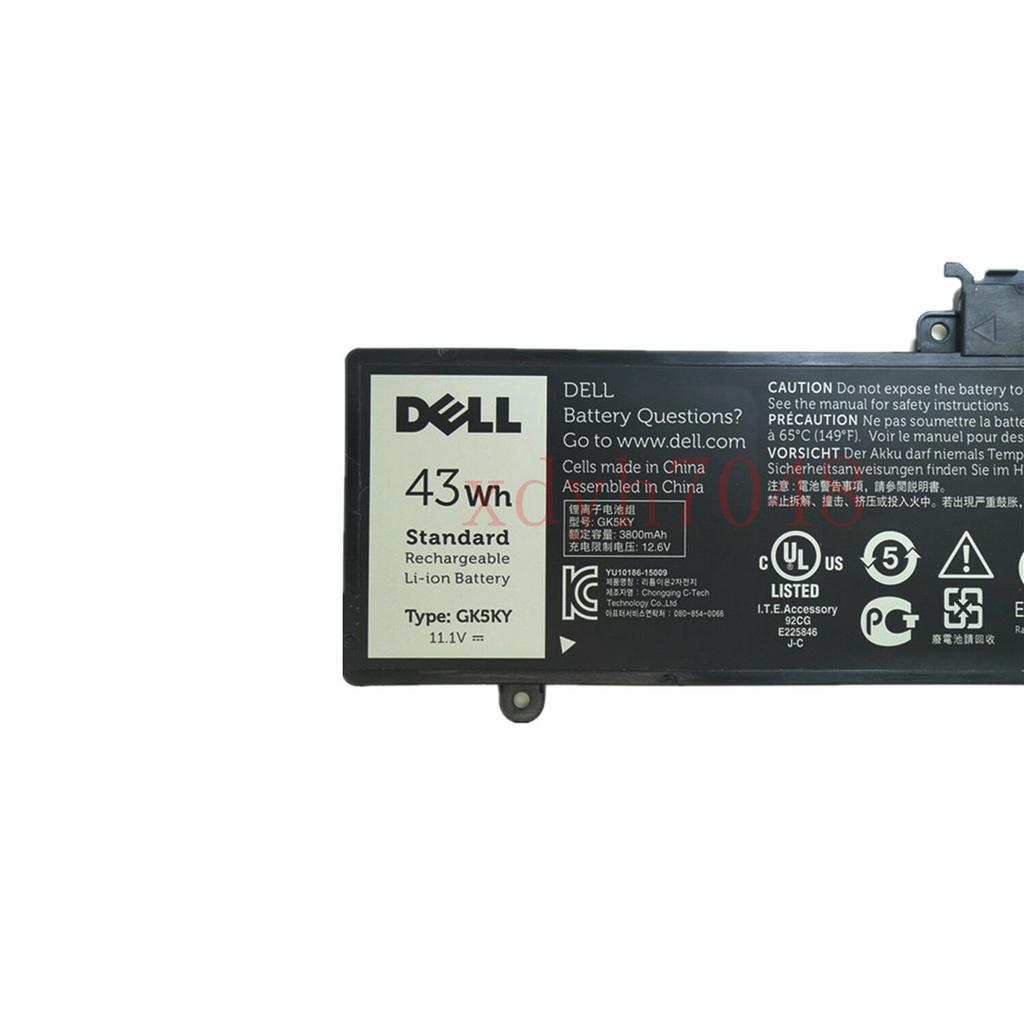Pin Dùng Cho laptop Dell Inspiron 13 7347, 13 7348, 13 7352, 13 7353, 13 7359  11.1V - 43WH