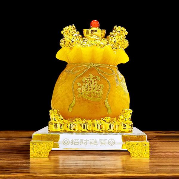 Hũ Vàng Tài Lộc Nhỏ - 11 x 11 x 13 cm