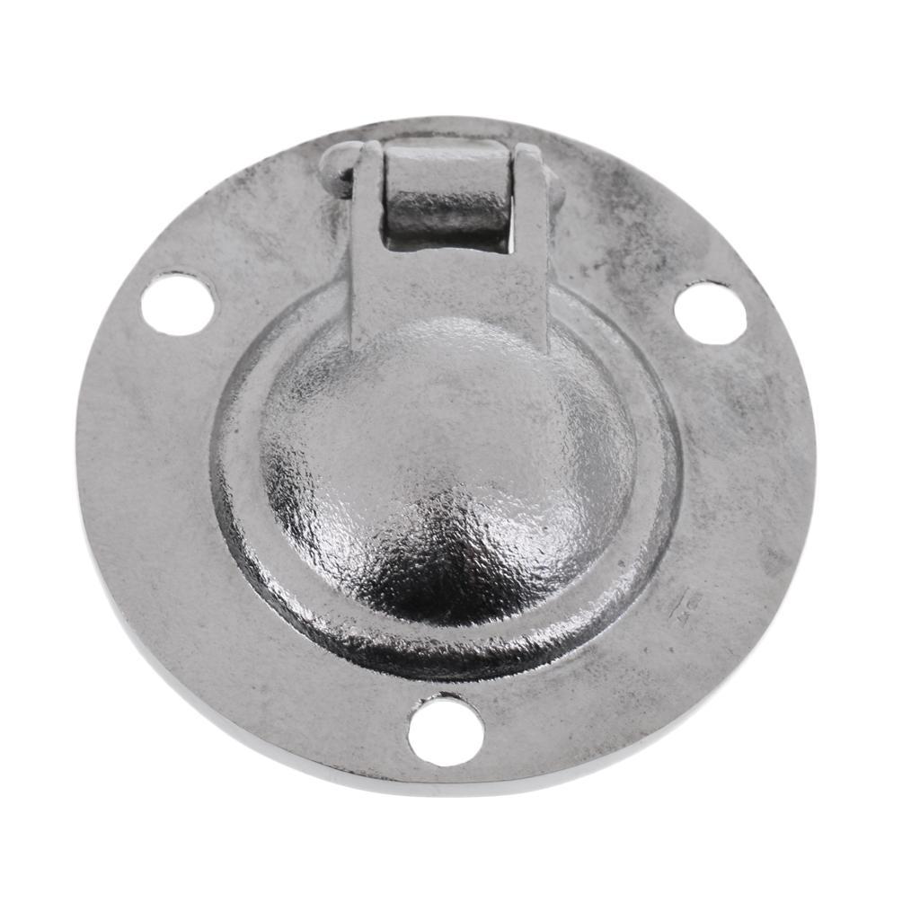 2x Marine Flush Mount Hatch Lift Handle/ Pull - 316 Stainless Steel 49mm