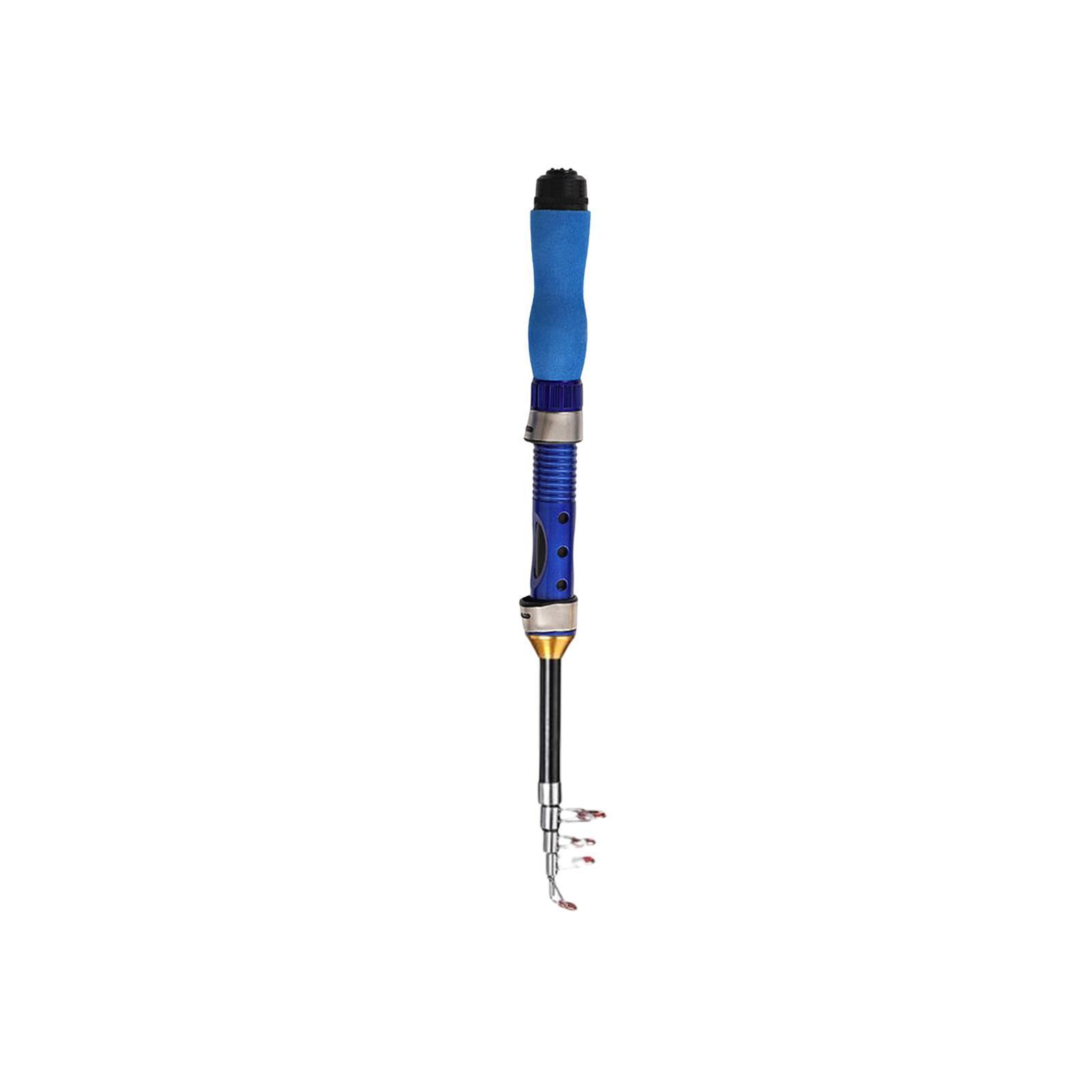 Telescopic Fishing Rod Fishing Pole for Freshwater Saltwater Fishing, Ultralight Fish Gear Portable Fishing Rod Travel Collapsible