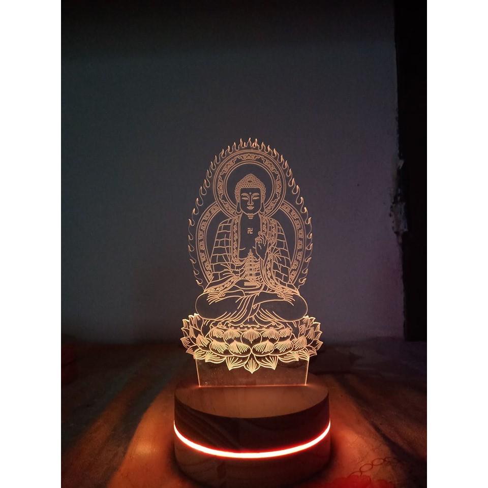 quà tặng bộ đèn ngủ đèn thờ các hình Phật